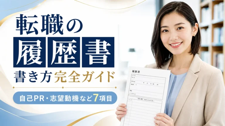 転職の履歴書の書き方完全ガイド