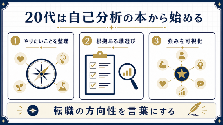 20代は自己分析の本から始める