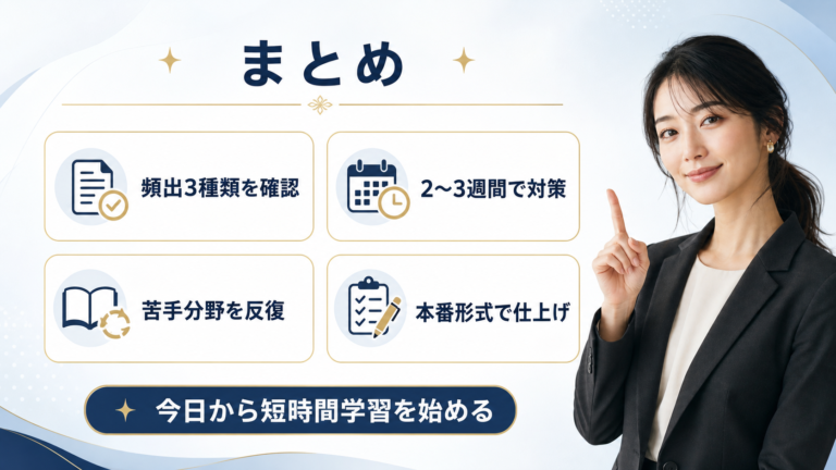 転職Webテスト対策のまとめ